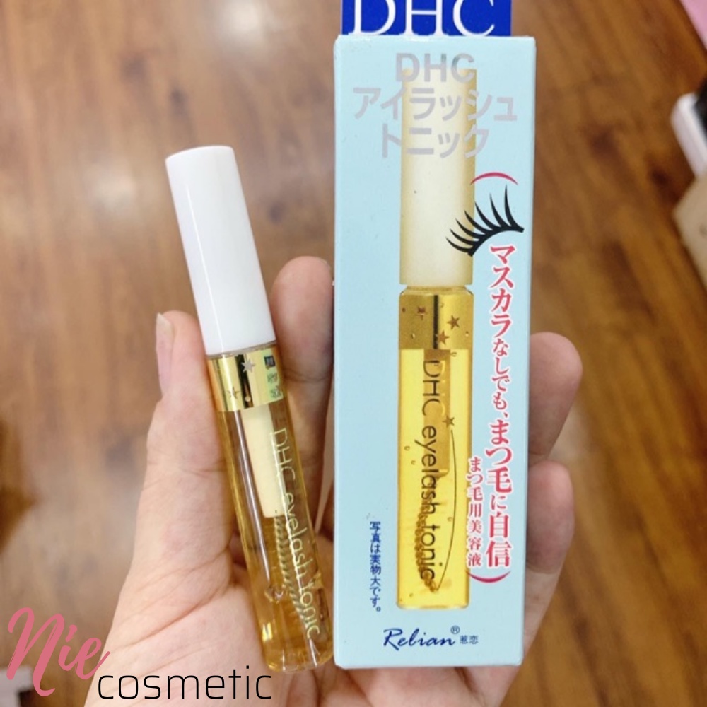 Dưỡng mi DHC Eyelash tonic 6.5ml Nhật Bản dưỡng dài mi Chắc Khỏe