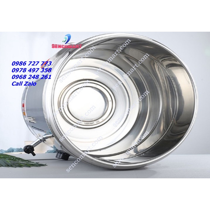 Nồi Nấu Nước Mắm Cho Quán Bún Chả- Nồi Nấu Phở Nhỏ Gọn