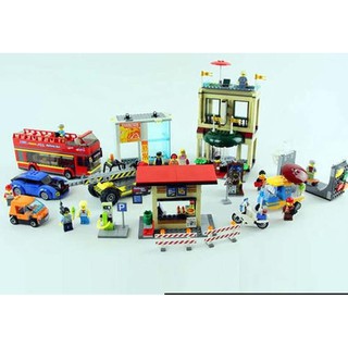 Lego 60200 City - Lepin 02114 ( Xếp Hình Quảng Trường Trung Tâm Thành Phố 1356 khối )