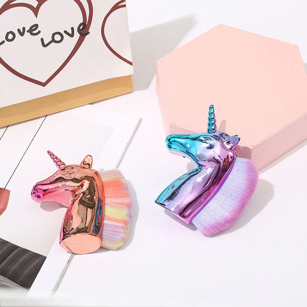 Cọ Vẽ Móng Nghệ Thuật Đầu Mềm Sáng Tạo Màu Cầu Vồng