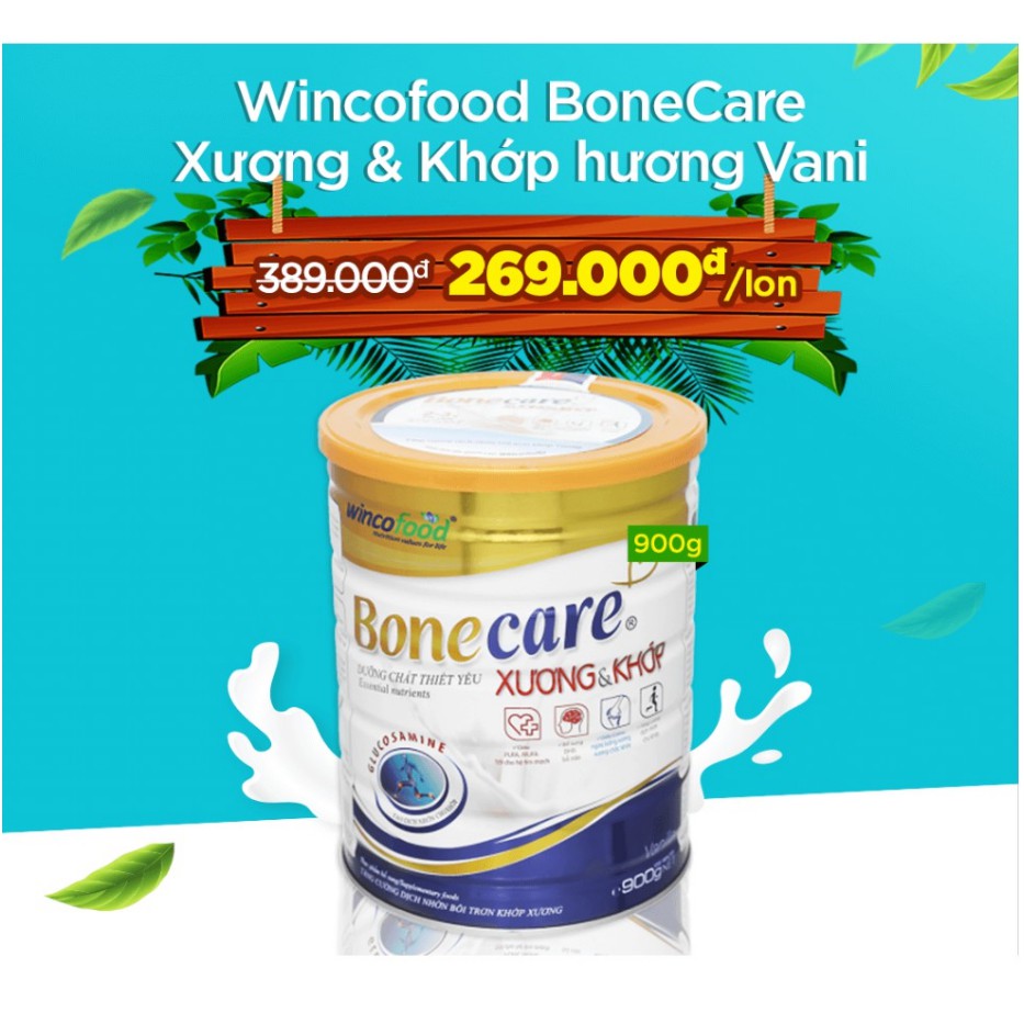 Sữa bột Bonecare dưỡng chất cho xương và khớp 900g
