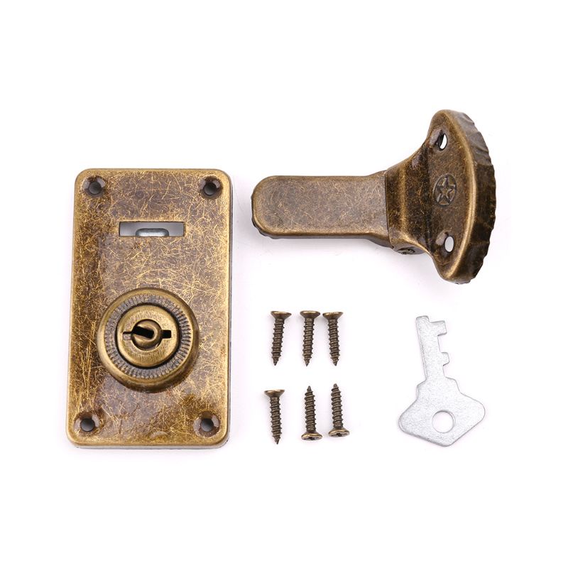Ổ Khóa Vali Bằng Kim Loại Phong Cách Vintage