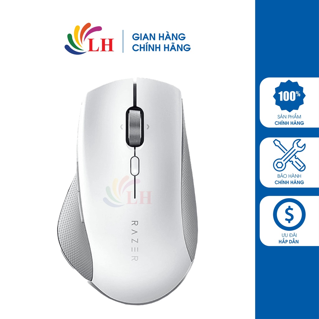 Chuột không dây Razer Pro Click RZ01-02990100-R3M1 - Hàng chính hãng - 8 nút có thể lập trình, sử dụng đến 400 giờ