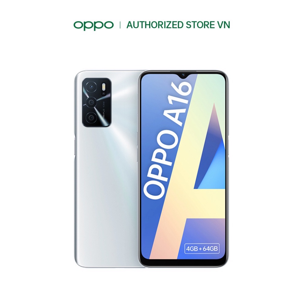 Điện thoại OPPO A16 4GB - Hàng chính hãng