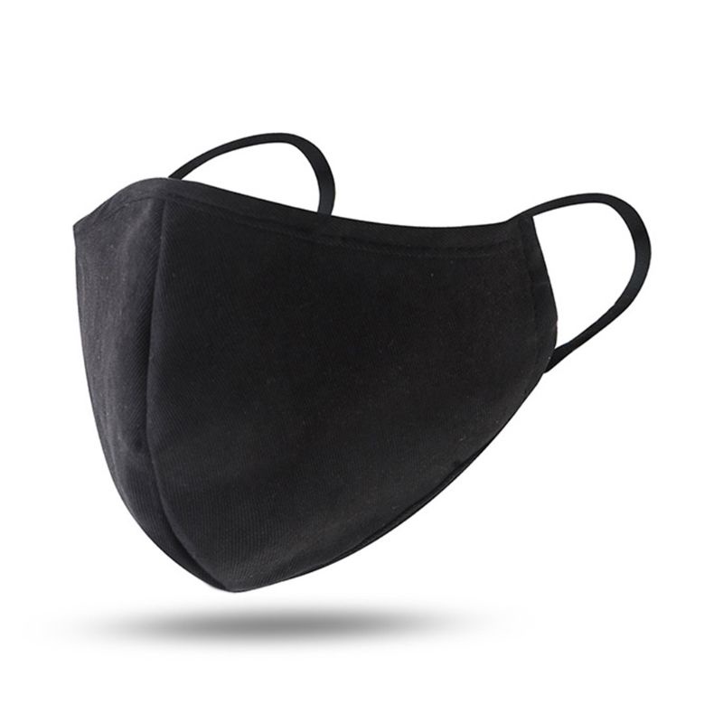 Khẩu Trang Cotton Màu Sắc Đơn Giản Chống Gió Tiện Dụng