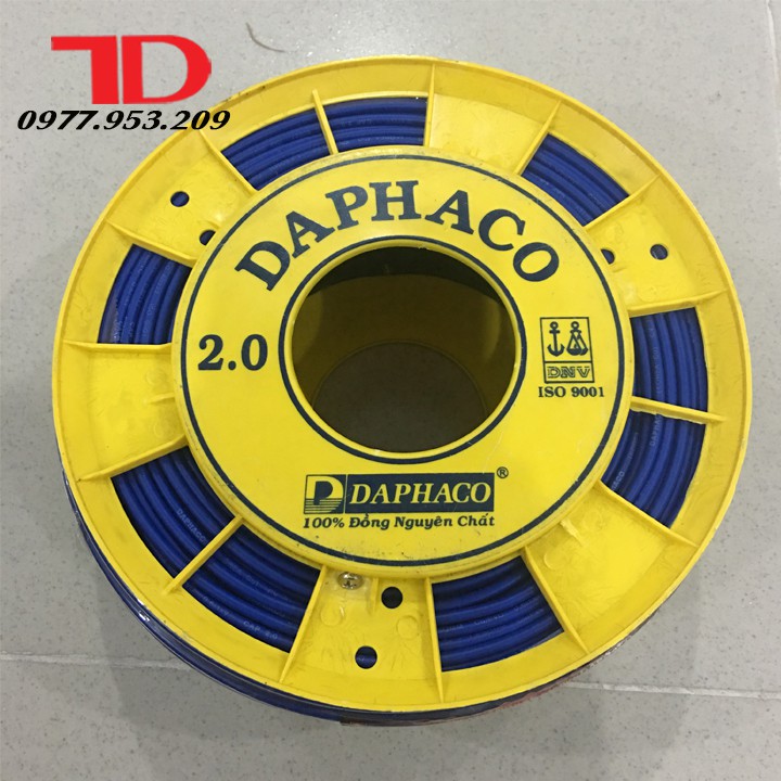 DÂY ĐIỆN ĐƠN DAPHACO 2.0 - 100 MÉT