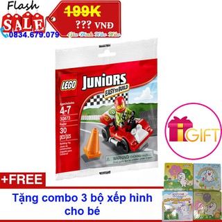 [CLEARANCE SALE] LEGO JUNIOR 30473 - Tay Đua Số 8 (30 Chi Tiết)