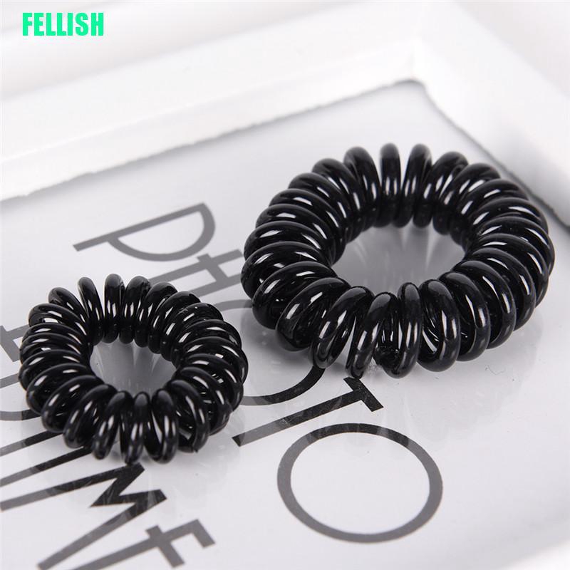 Bộ 10 Dây Cột Tóc Lò Xo Co Giãn Thời Trang