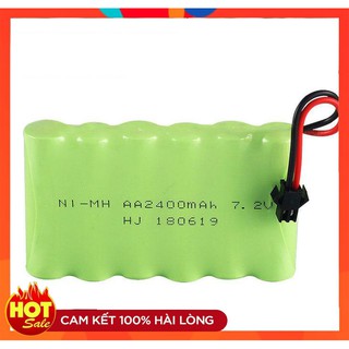 Pin Xe Điều Khiển 7.2V 2400mah ( Giắc SM )