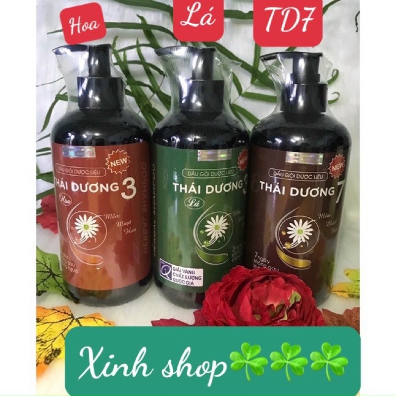 Dầu gội thái dương loại 480ml  ( thái dương 3 và thái dương 7)