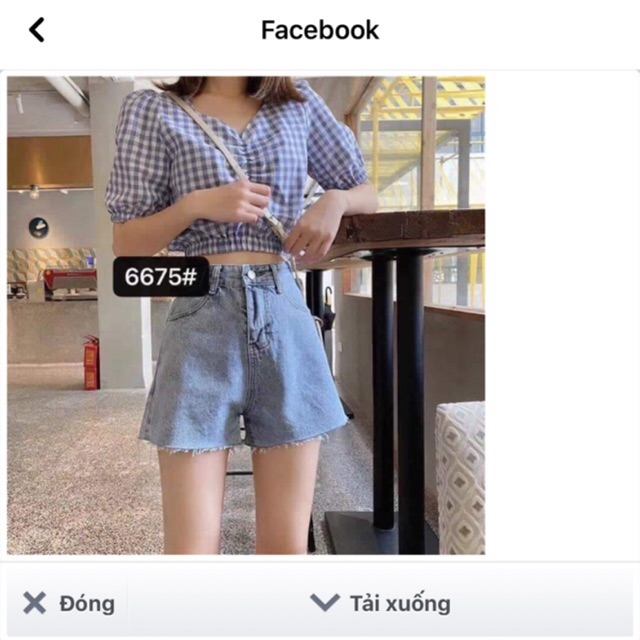 Quần bò vải mềm