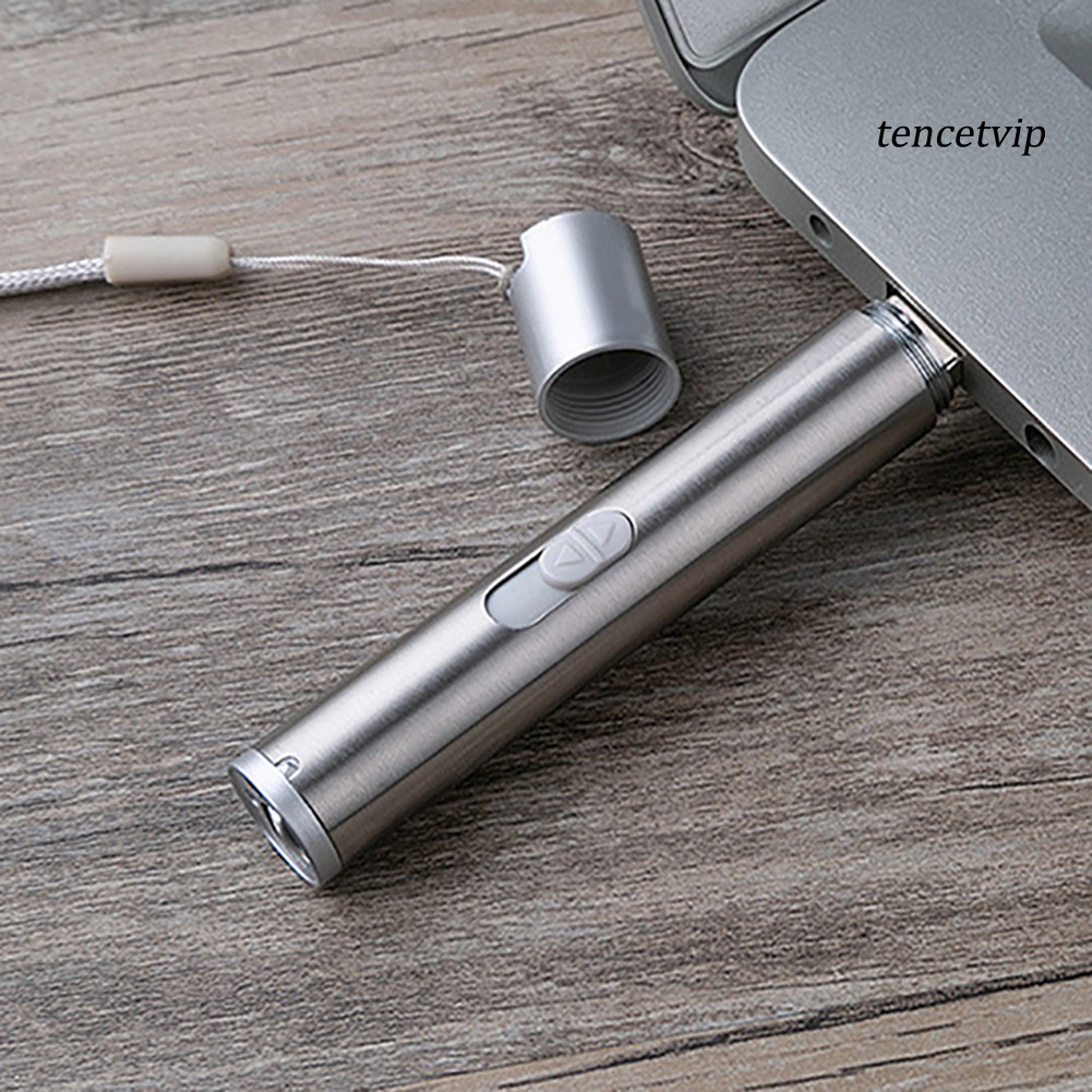 Đèn Pin Led 3 Trong 1 Có Đầu Sạc Usb Thích Hợp Để Tương Tác Với Thú Cưng
