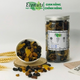 Nho khô Chi Lê mix 3 màu vàng- đỏ- đen nhập khẩu không đường giảm cân