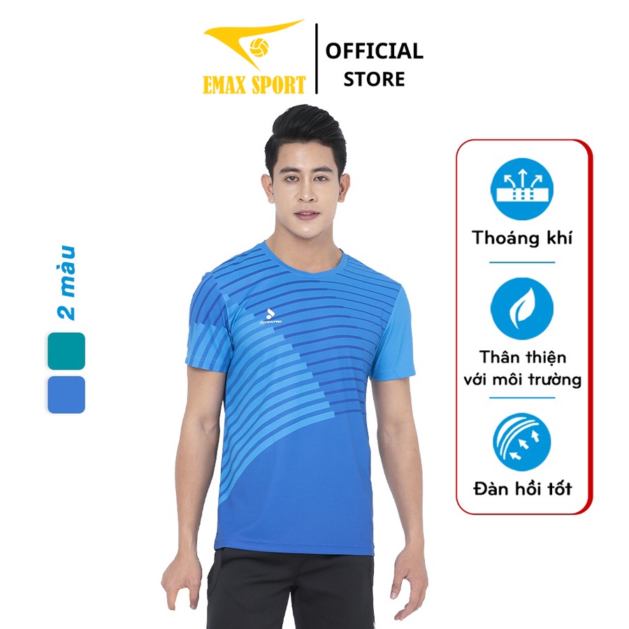 Áo Cầu Lông Thể Thao Nam Donexpro Cổ Bẻ, Vải Thun Mè Caro Thấm Hút Mồ Hôi Thoáng Mát AC - 9036 *