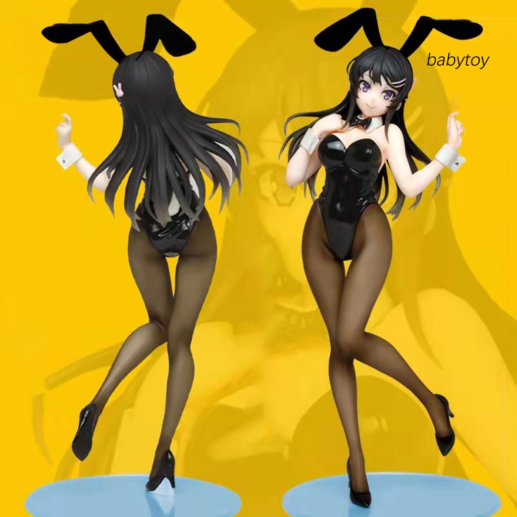 Mô Hình Nhân Vật Anime Ba-Figure Sakurajima Hoạt Hình Bằng Pvc Dùng Trang Trí Nhà Cửa