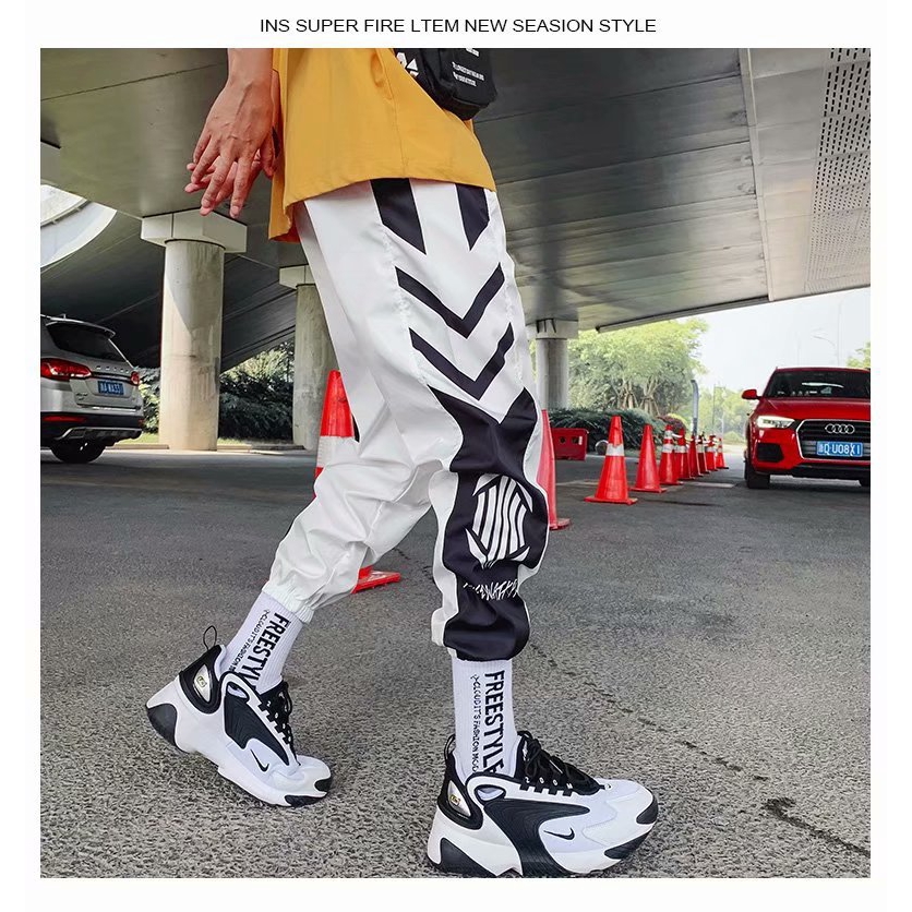 Quần jogger nhiều túi phong cách hip hop năng động thời trang nam