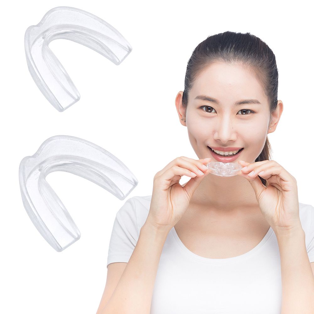 [Hàng mới về] Khay bảo vệ răng bằng silicon mềm trong suốt chất lượng cao cho người lớn và trẻ em