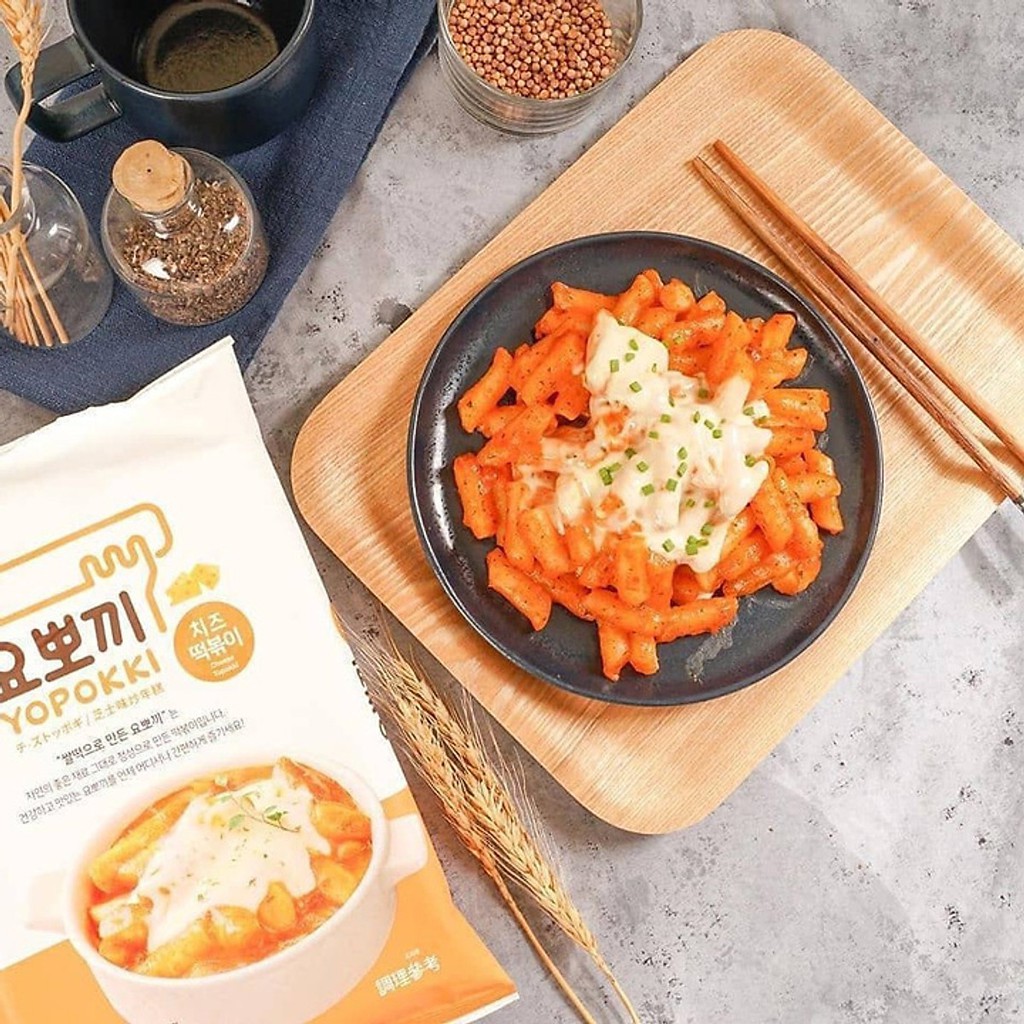 BÁNH GẠO ĂN LIỀN TOKPOKKI YOPOKKI HÀN QUỐC - 140G