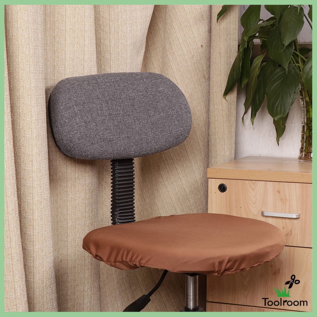 Áo bọc ghế văn phòng màu xám chất lượng