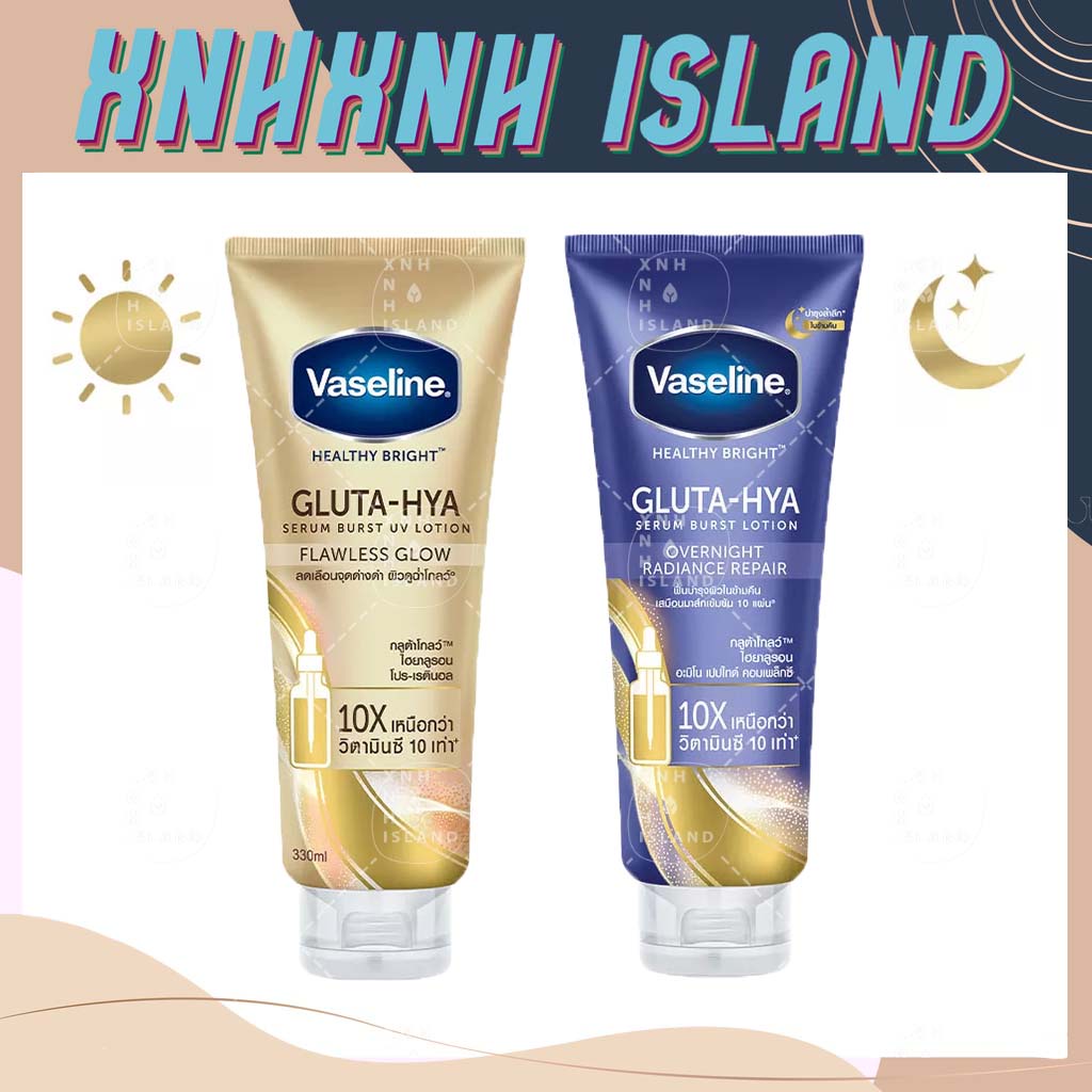 Sữa Dưỡng Thể Vaseline Gluta-HYA Serum 10X Thế Hệ Mới Thái Lan