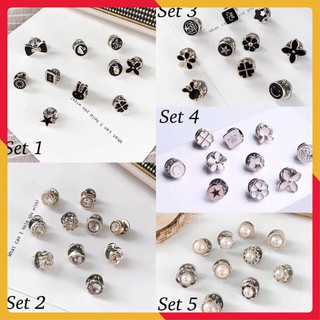 Sét 10 ghim cài áo mẫu mới