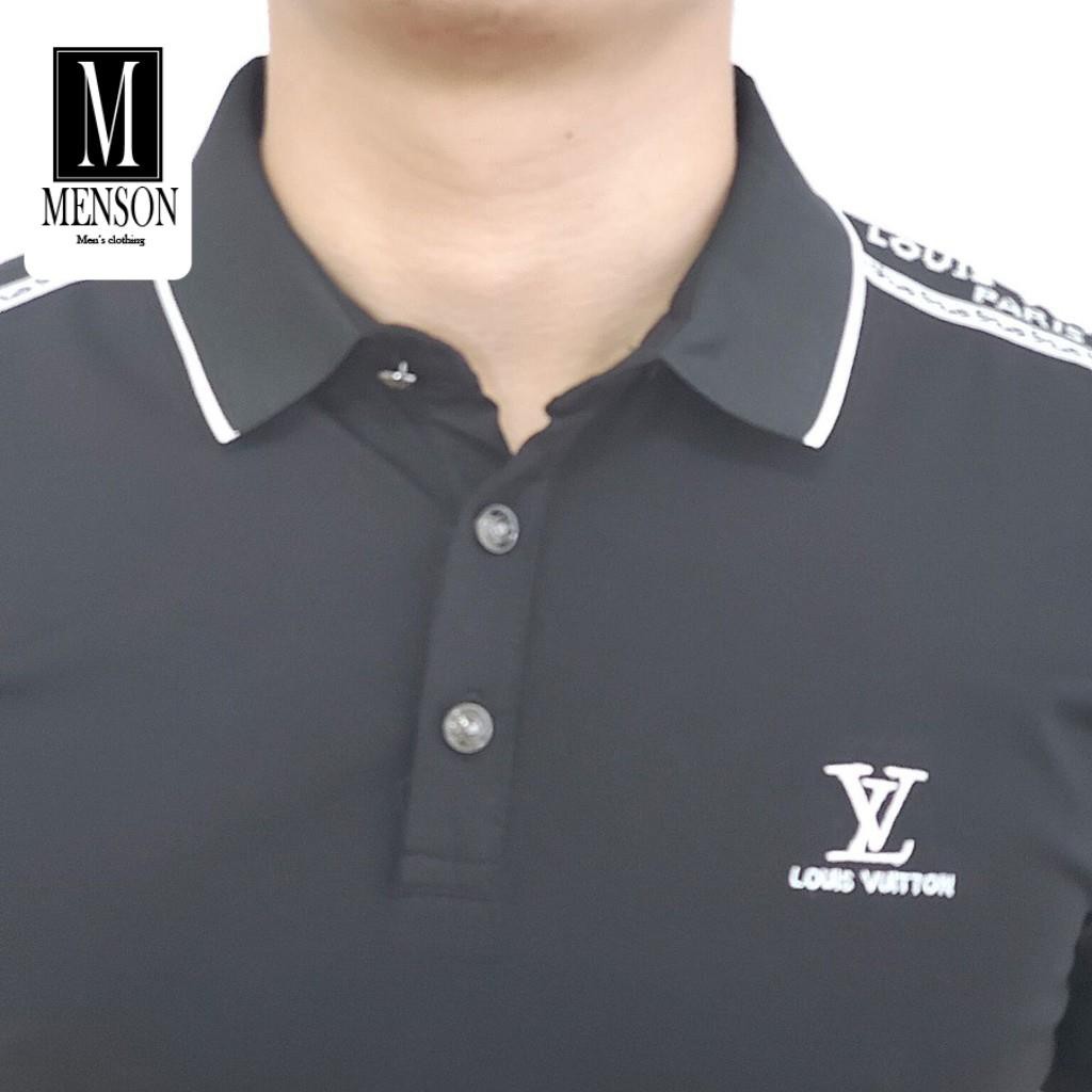 [Hàng Hiệu] Áo Thun Nam Có Cổ, Áo Polo Nam Cao Cấp L.V Vải Cá Sấu Cotton Co Giãn 4 Chiều Chuẩn Form Chất Mát MP1300 | BigBuy360 - bigbuy360.vn