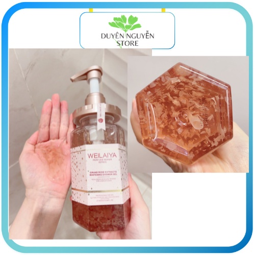Sữa Tắm Nước Hoa Trắng Da Chống Lão Hóa Cấp Ẩm Săn Chắc Tủy Mật Hoa Hồng DAMASK WEILAIYA MINI TEST | BigBuy360 - bigbuy360.vn