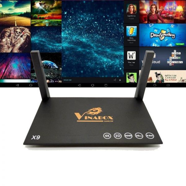 ANDROID TV BOX VINABOX X9 – TẶNG KÈM CHUỘT KHÔNG DÂY