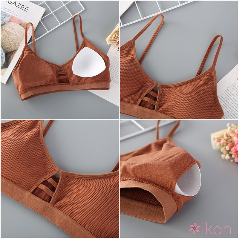 Áo ngực cotton không viền may