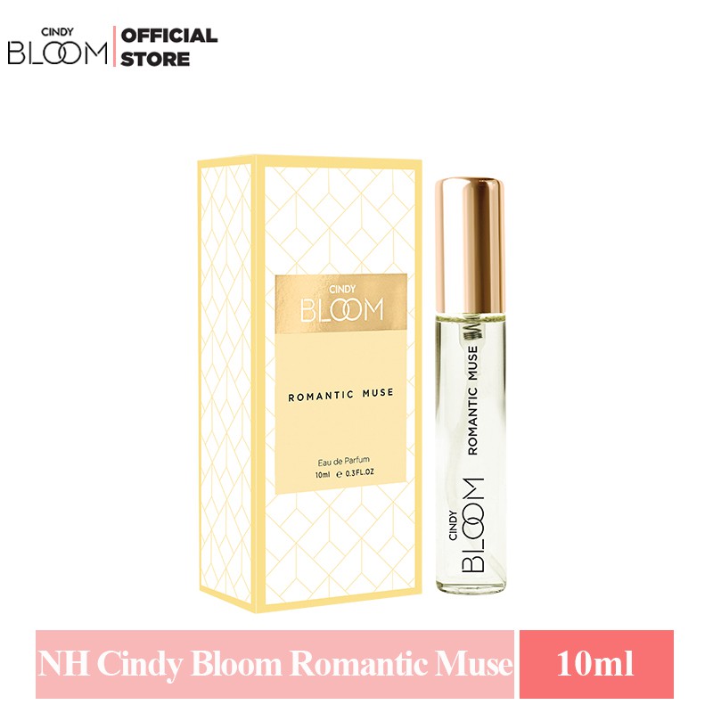 Nước hoa nữ Cindy Bloom Romantic Muse hương quyến rũ lãng mạn 10ml