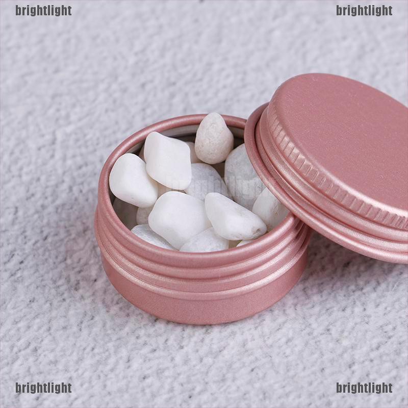 Set 10 Hộp Nhôm Rỗng Đựng Mỹ Phẩm Có Nắp Đậy Tiện Dụng