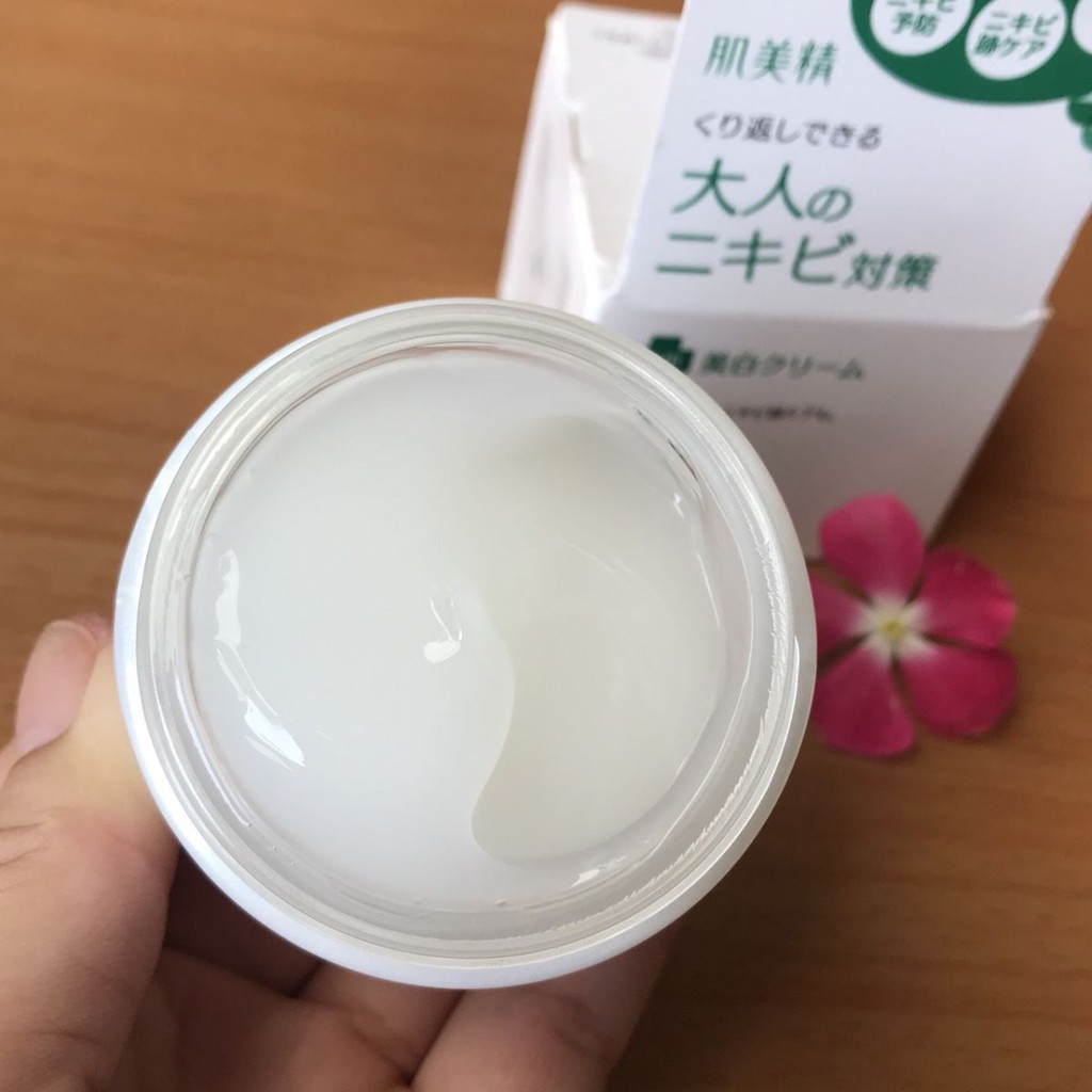 Kem Dưỡng Ngừa Mụn và Sáng Da  Kracie Hadabisei Acne - Hủ 50g