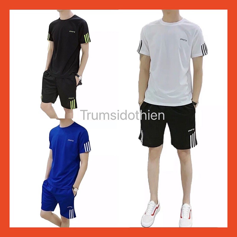 [ Bộ hè - Siêu Mát !! ] Đồ bộ hè nam , bộ mặc nhà, quần áo thể thao nam mẫu mới cực chất