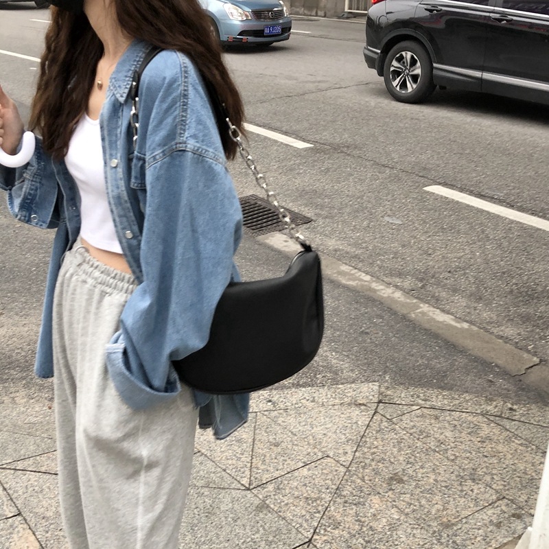 SUXI Túi Xách Da Pu Màu Trơn Thời Trang Cho Nữ