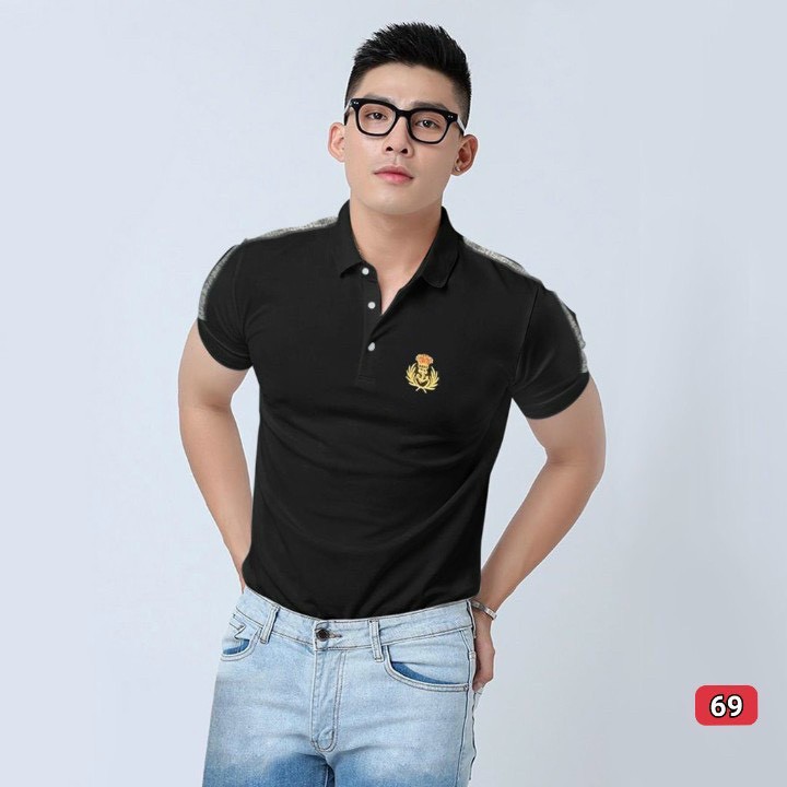 Áo thun nam cao cấp muradfashion, áo phông nam màu đen thêu logo đẹp phong cách thời trang nam 2021 atn69