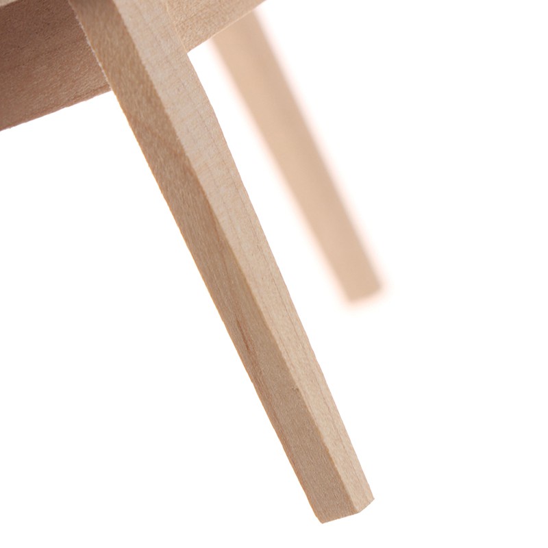 Bàn Gỗ Hình Chữ Nhật Tỉ Lệ 1 / 12 Trang Trí Nhà Búp Bê