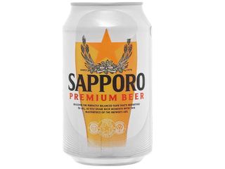Bia SAPPORO Premium lon 330ml