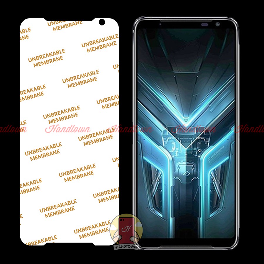 Miếng Dán Màn Hình PPF Asus ROG Phone 3 ZS661KS ROG Phone 3 Strix Edition Kính Cường Lực Dẻo Trong Suốt Chống Trầy Xước