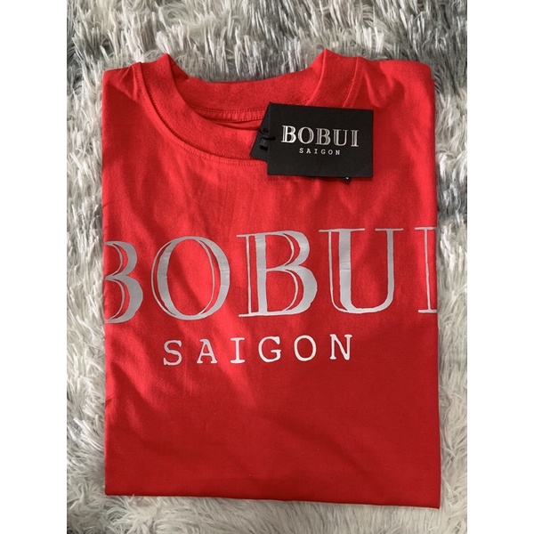 TEE BOBUI PHẢN QUANG ĐỎ REAL