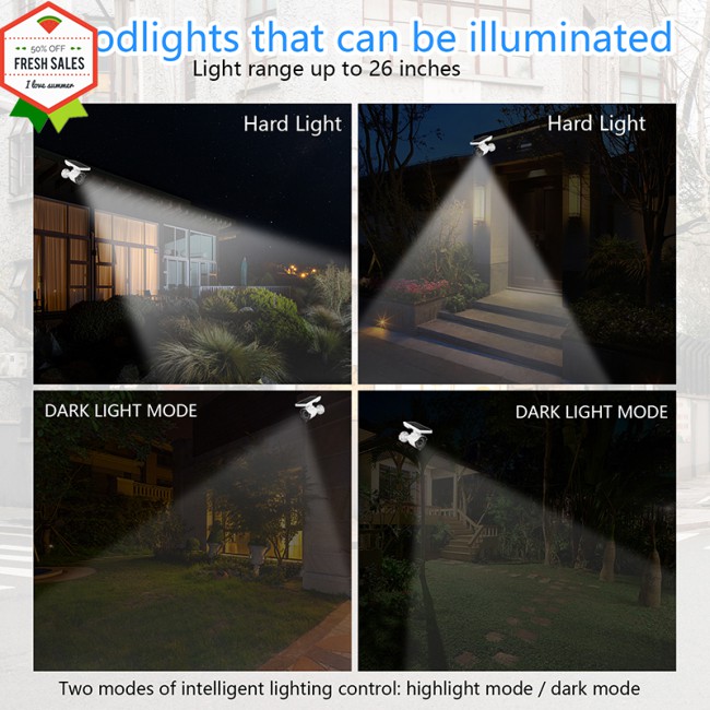 Camera Giám Sát Bằng Năng Lượng Mặt Trời Chống Thấm Nước Có Đèn Led | BigBuy360 - bigbuy360.vn