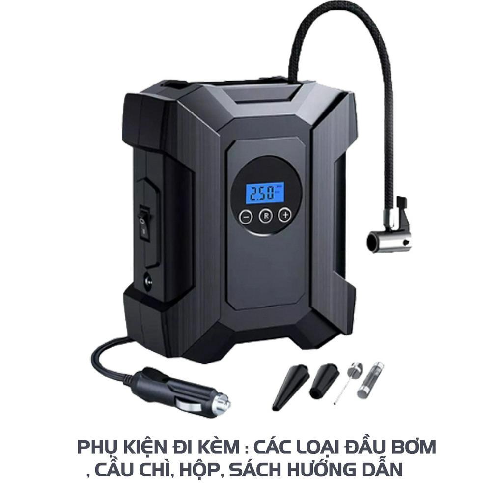 Bơm lốp ô tô, xe đạp, xe máy Lanita Suitu ST5002 công suất 120W