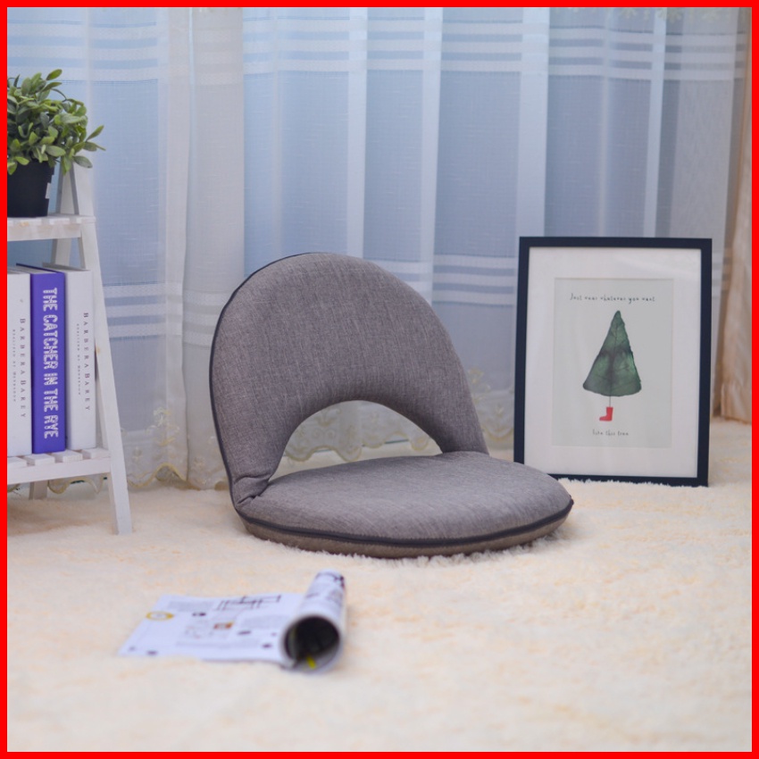 Ghế sofa bệt xếp gọn Shop House có thể tháo vỏ giặt - Ghế tựa lưng ngồi bệt đa năng cao cấp êm ái 3 cấp độ điều chỉnh
