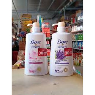 Dầu gội dove óng mềm tự nhiên 650g
