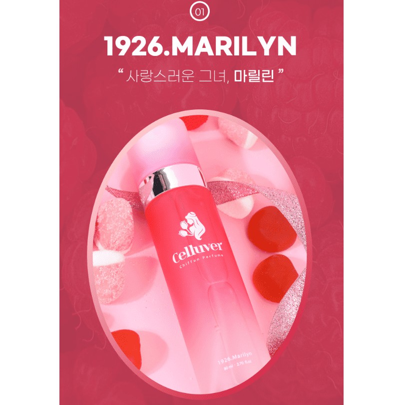 Set nước hoa 4 chai Celluver LOVELY & ROMANTIC Hàn Quốc + 4 Photocard Hwang In Yeop | Thế Giới Skin Care