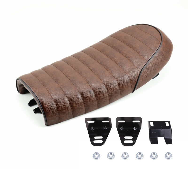 Yên Xe Máy Cafe Racer Phẳng Thoải Mái Phong Cách Cổ Điển