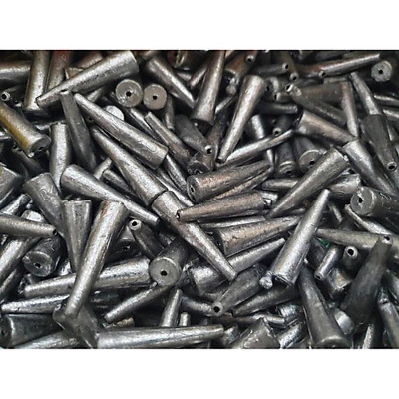 Chì câu cá xuyên tâm đủ các size lớn câu sông