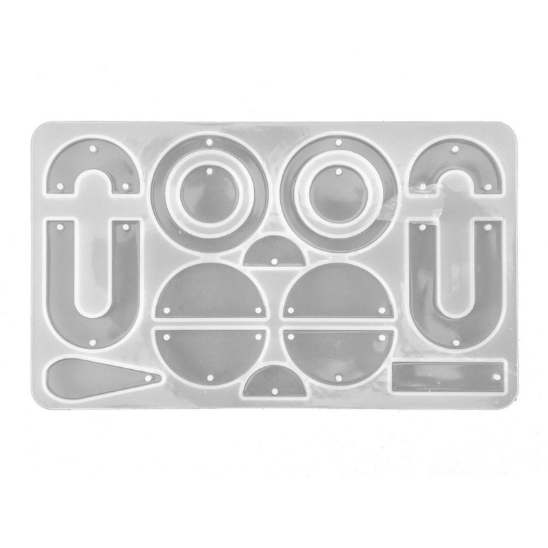 Sa Khuôn Silicone Làm Bông Tai Thủ Công DIY