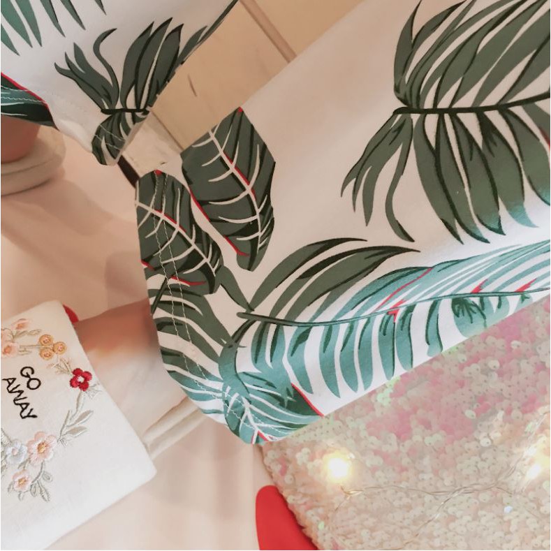 (Kèm áo choàng) Bộ đồ ngủ hoa rừng - Pyjama Pijama- DN046