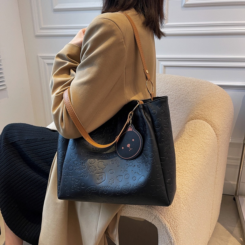 Túi tote sức chứa lớn thời trang đơn giản cho nữ 2021