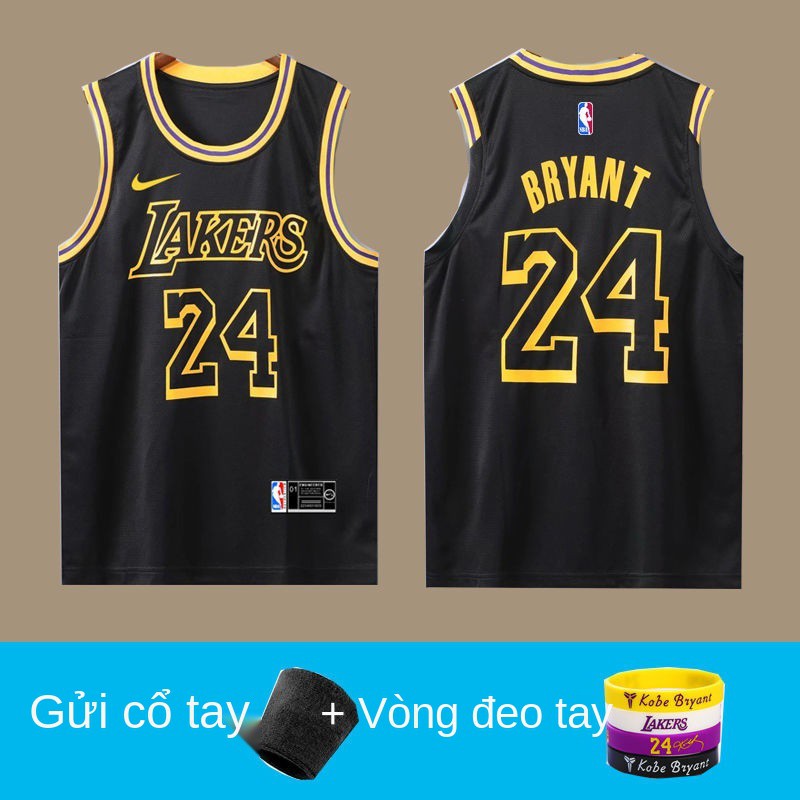 ۩▪♨Bộ đồng phục bóng rổ NBa Lakers áo đấu James số 23 tùy chỉnh Kobe 24 vest nam thoáng khí